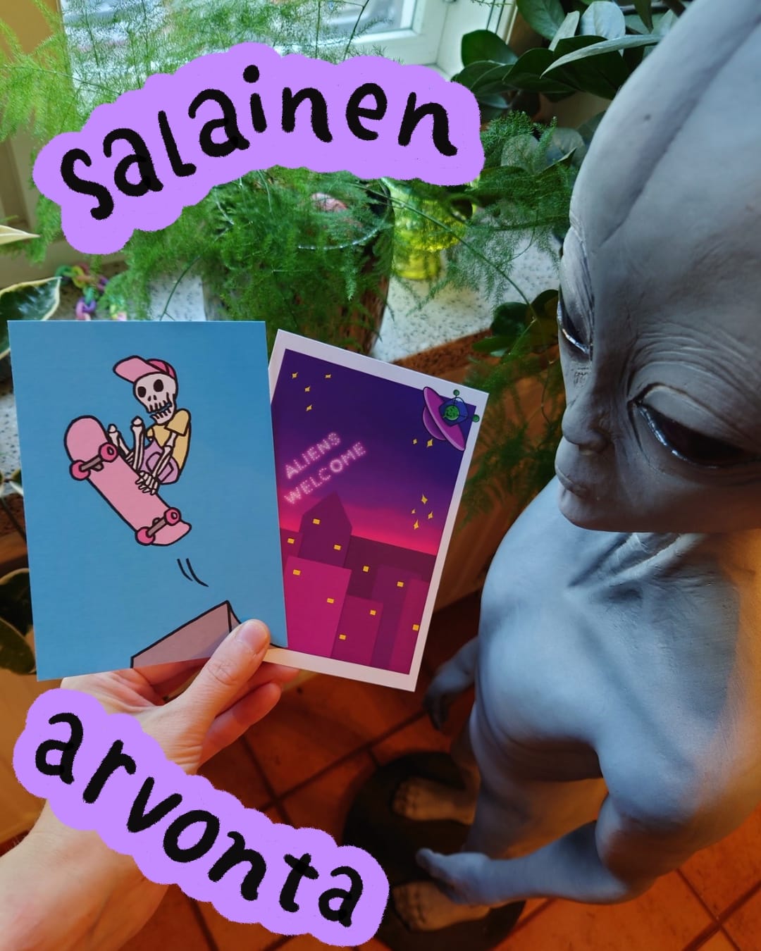 Kortteja arvotaan, eikös juu!