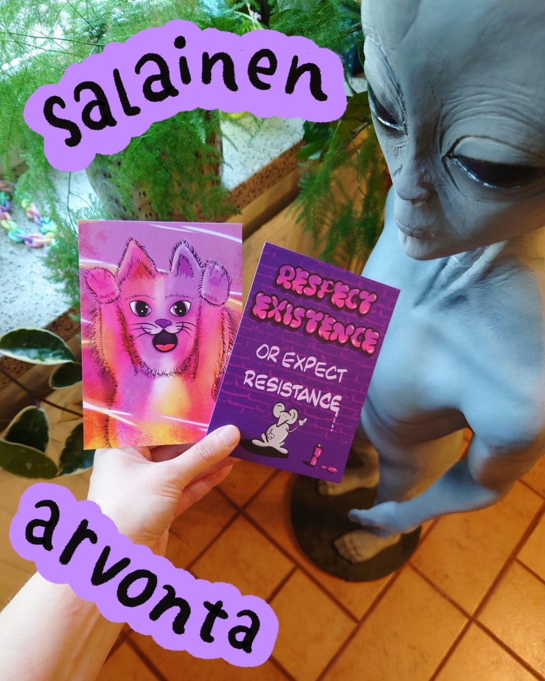 Kortteja arvotaan, eikös juu!